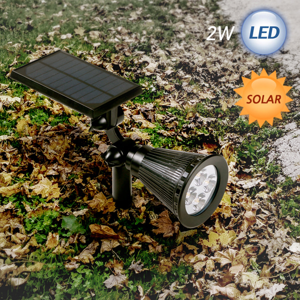 LED 쏠라 017-01 팩스포트 태양열 야외 외부 조명 2W