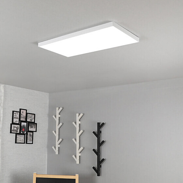 LED 클라우드 쓰리 미니 거실 방등 인테리어 조명 60W [KS] 무광 700x400 - 주광색