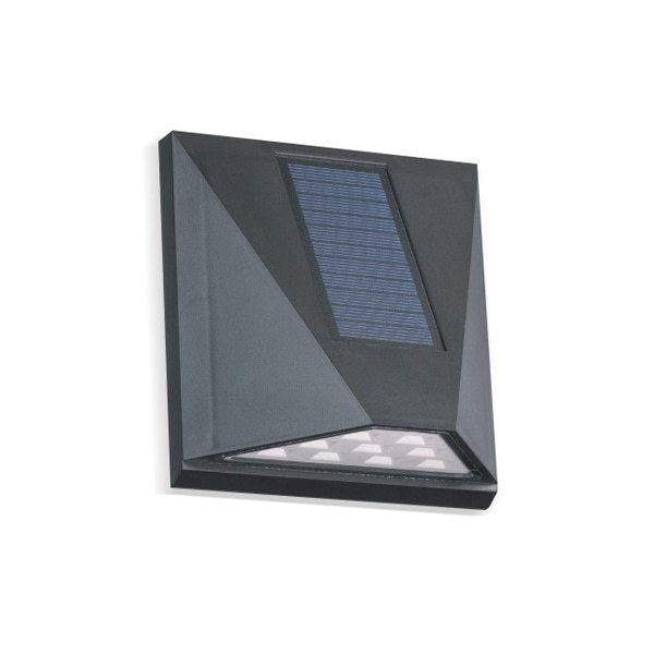 LED 쏠라 007 센서 벽등 충전식 태양광 조명 0.5W