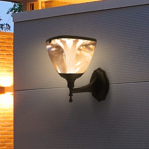 LED 바오바브 태양광 3색 변환 벽등 인테리어 조명